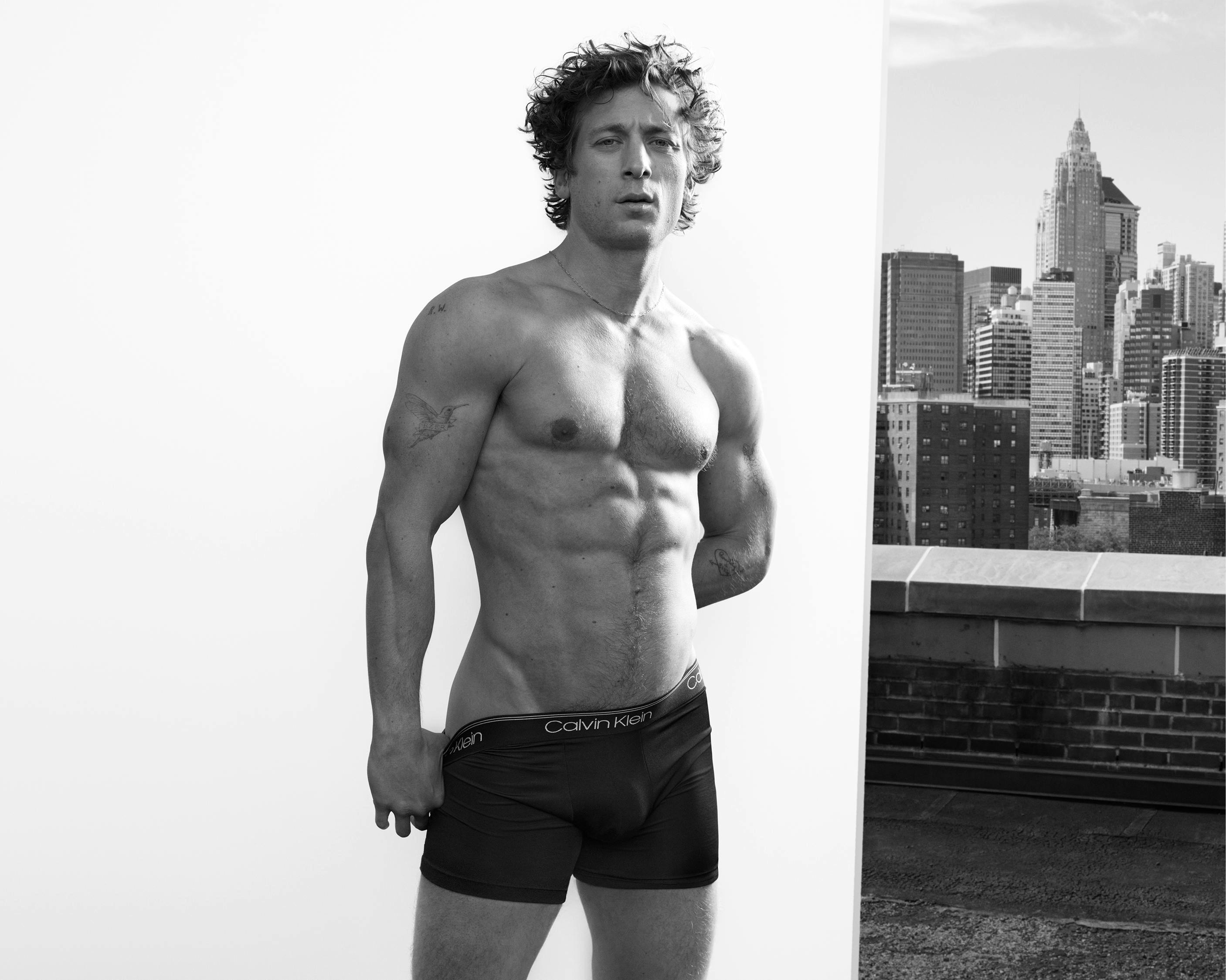 Jeremy Allen White Bears It All in Calvin Klein's Spring 2024 Campaign