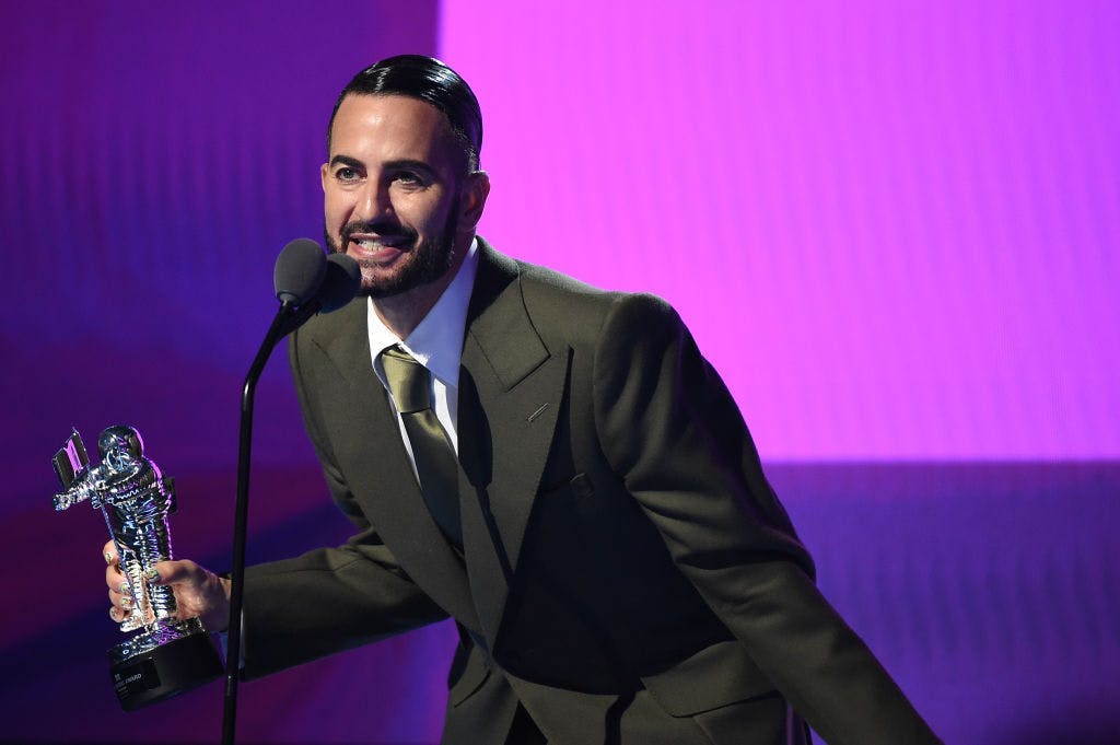 Marc Jacobs at the 2019 MTV Video Music Awards. Photo courtesy of Getty Images.