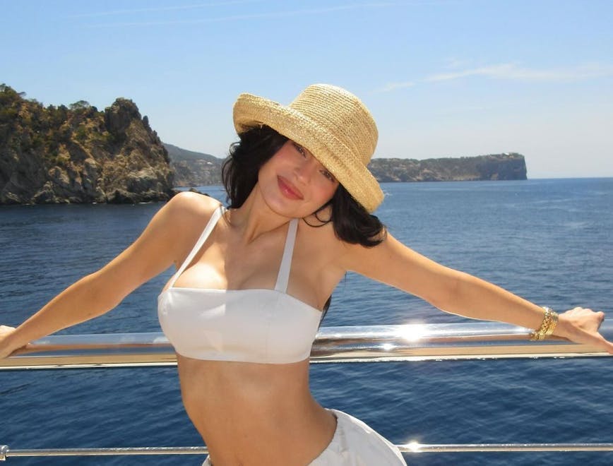 Kylie Jenner vacationing in Mallorca. Photo courtesy @kyliejenner.