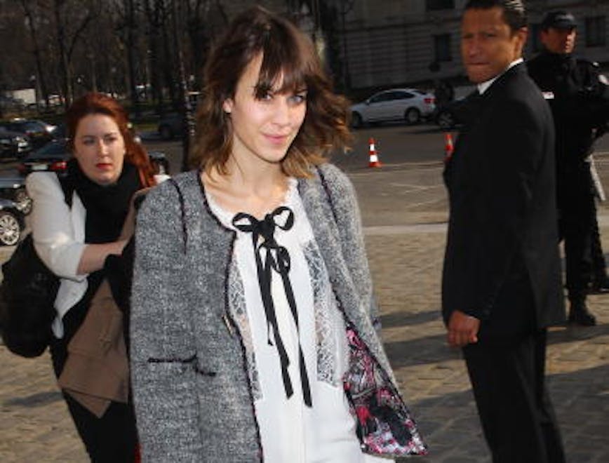 Alexa Chung at the 2010 Chanel show. Photo courtesy of Getty Images.