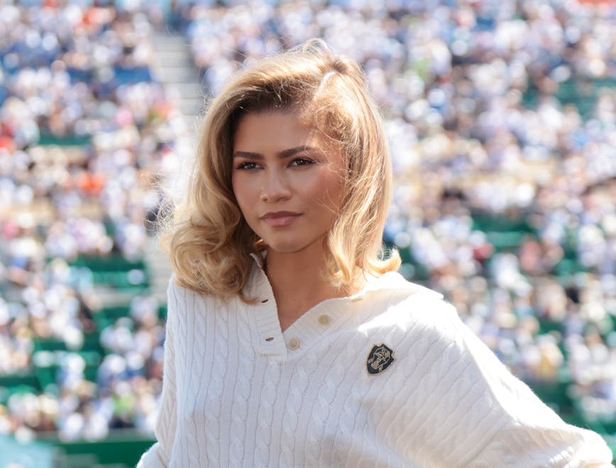 Zendaya at day 7 of the Rolex Monte-Carlo Masters. Getty Images.