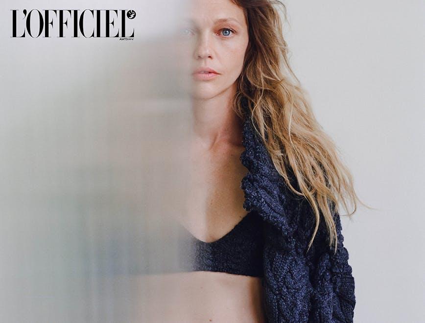 Sasha Pivovarova for L'OFFICIEL